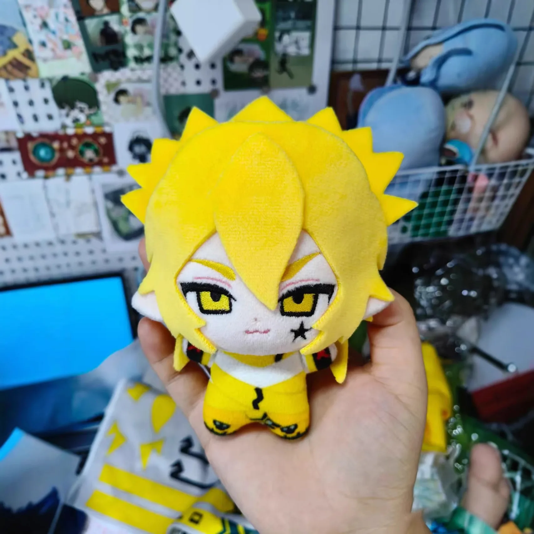 

Оригинальная периферийная фан-арт "Concave and Convex World", атрибут «Камилия», 10 см, хлопковая кукла с принтом, милая кукла в подарок