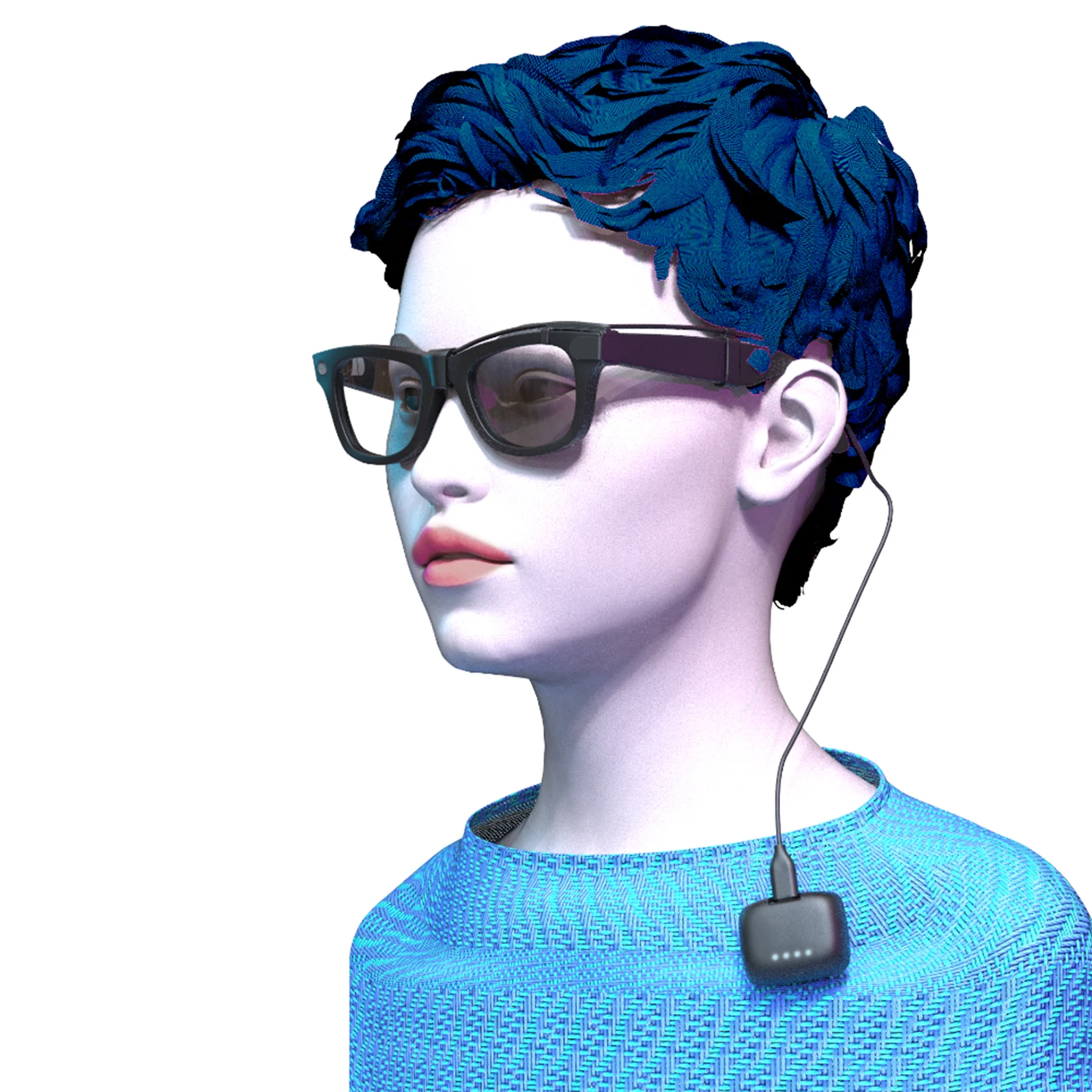 

Portable Charging Dock 800mAh Glasses Charger Travel-Friendly Design Power Supply Accessories for Meta Smart Glasses Accessories