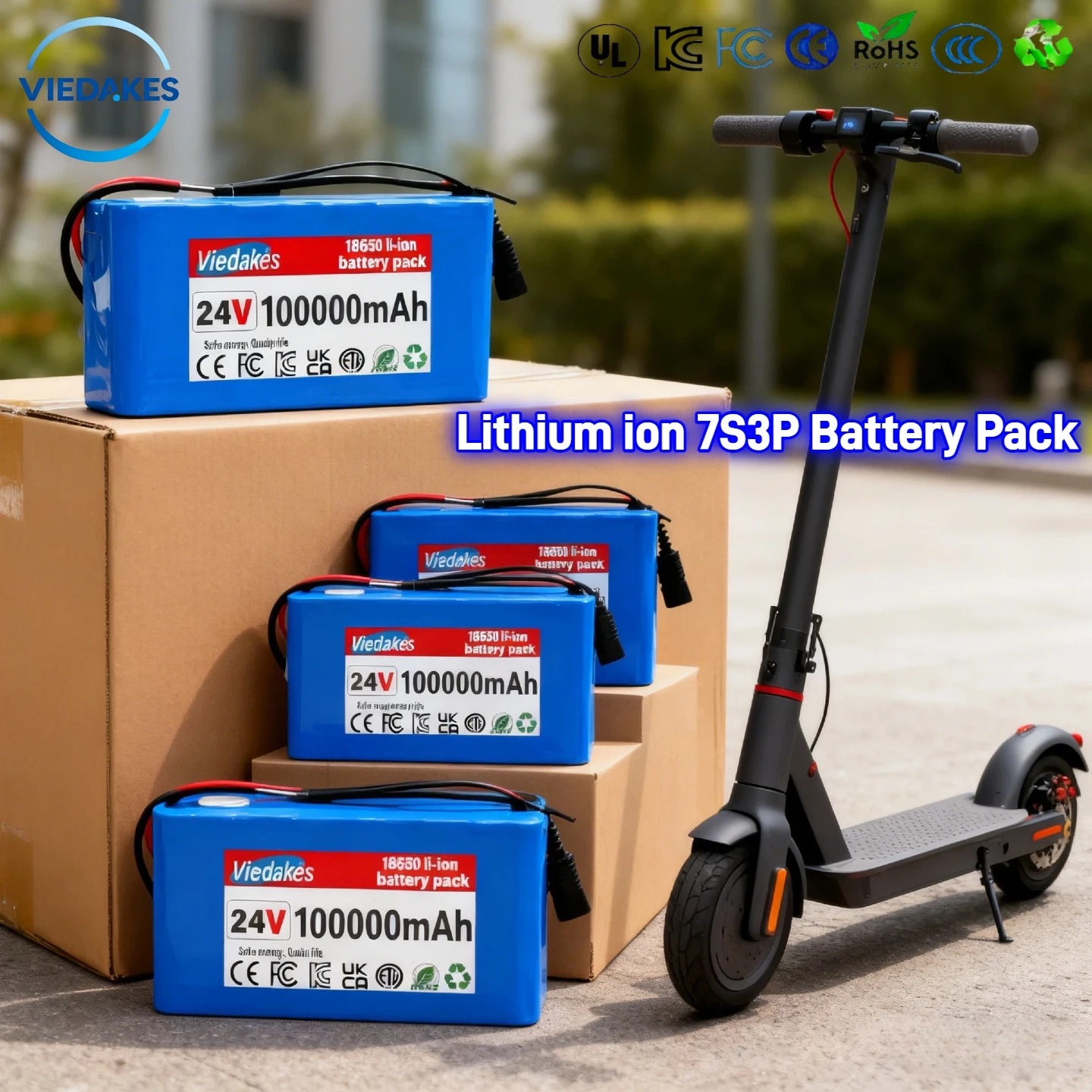 

Original 7S3P 18650 24V 100000mAh Battery, 24V Lithium Battery Wheelchair toy car Battery 7s3p Battery Pack