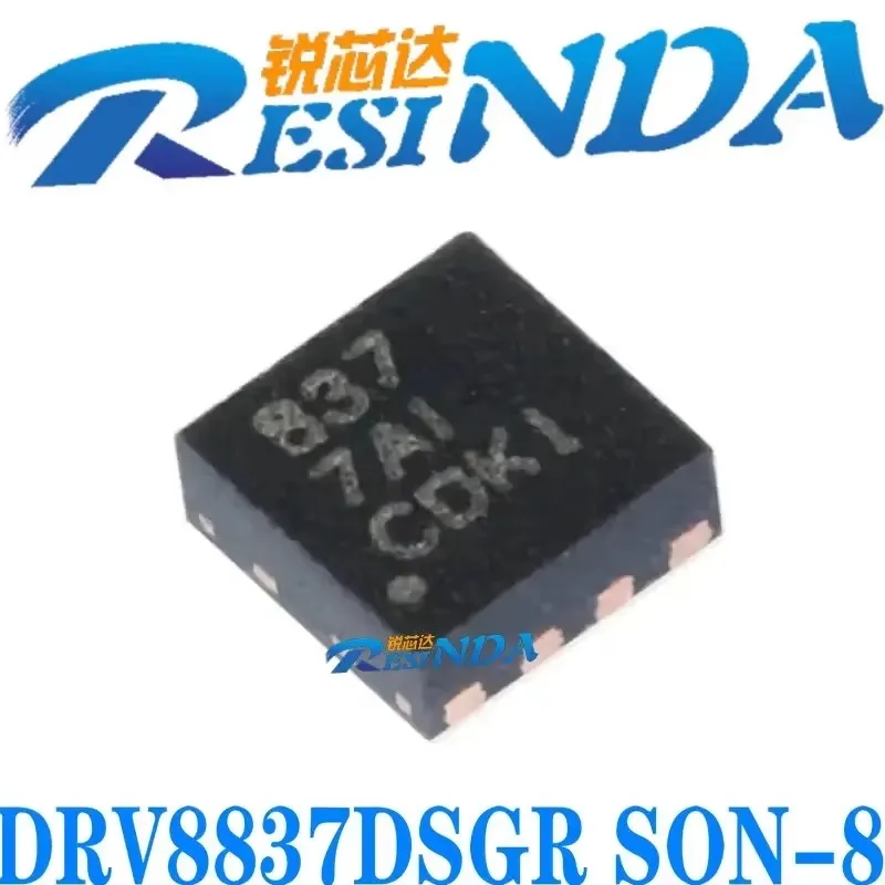 Installed genuine patch DRV8837DSGR WSON-8 low voltage H-bridge motor driver IC chip