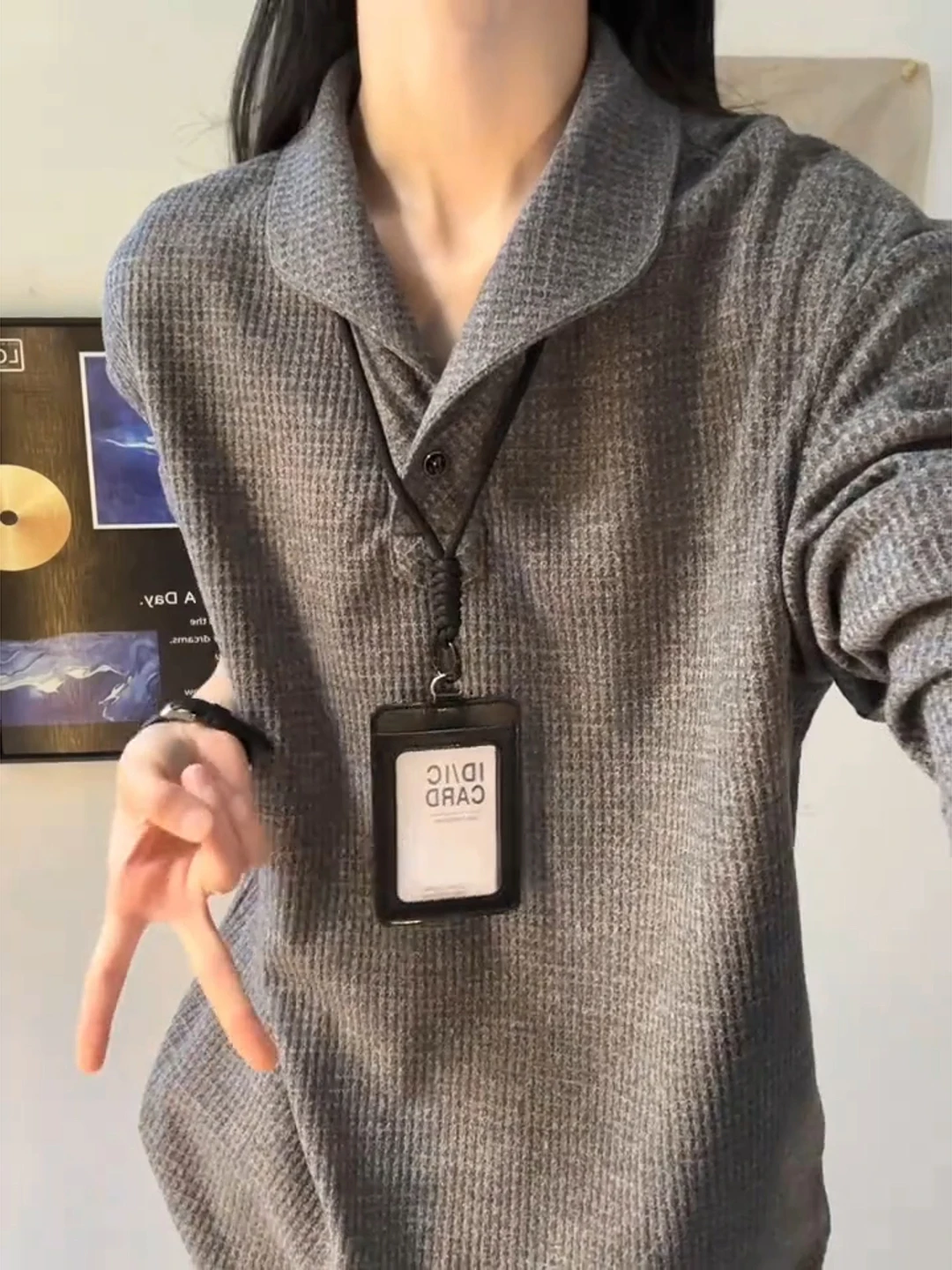 

Романтическая трикотажная базовая одежда свободного кроя Cleanfit для мужчин и женщин, модная новинка ранней осени