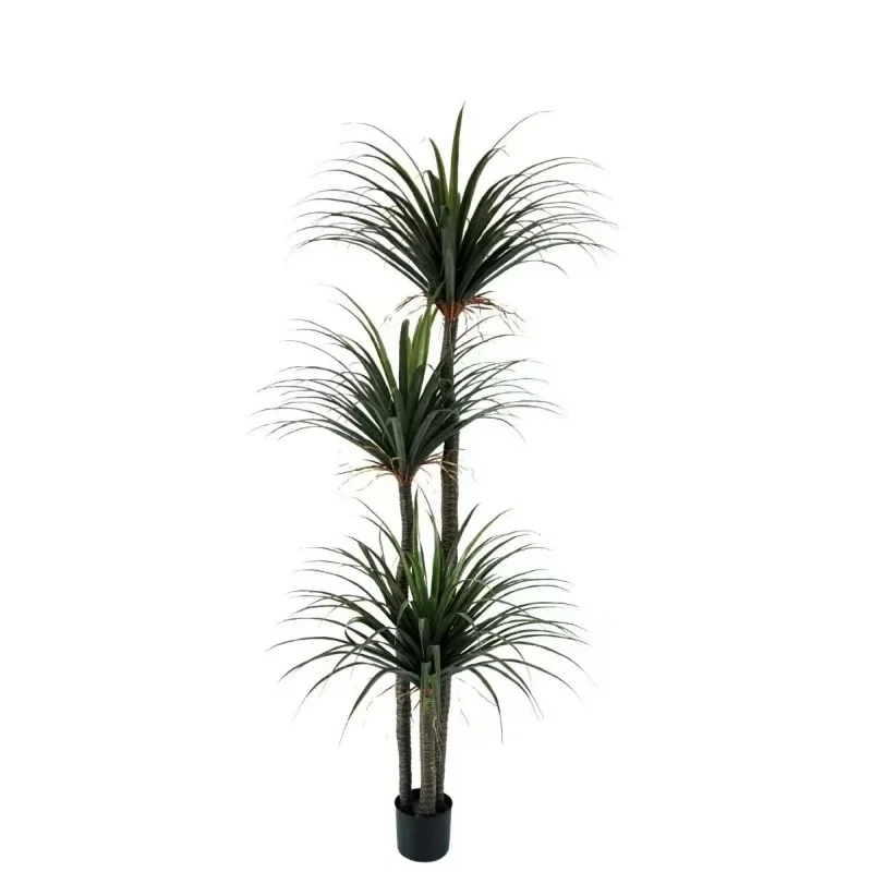 Simulated Yucca Tree Floor Potted Plant Simulated Dracaena Living Room Bedroom Restaurant Hotel Ornament Nordic Design