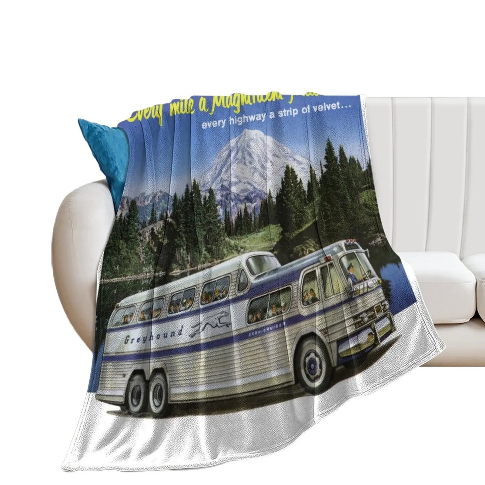 

The Greyhound. 1950s Adventures Start Here! Throw Blanket valentine gift ideas Blankets For Baby manga Blankets For Bed Blankets