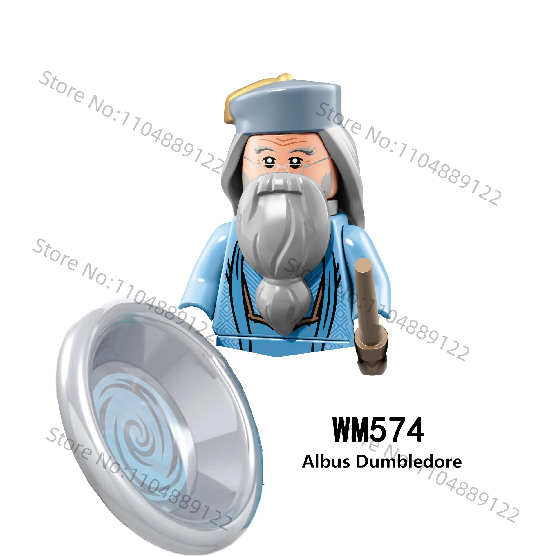 Hot toys Harry Potter MINI Block toy Lovegood Ron Malfoy Luna building block gift action character doll