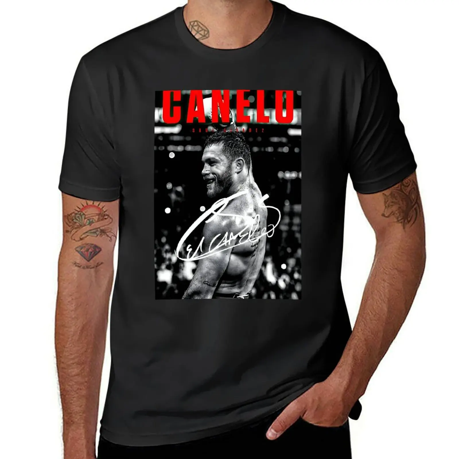 

Canelo alvarez T-Shirt hippie clothes custom shirt cotton graphic tees football t shirt mens graphic t-shirts pack