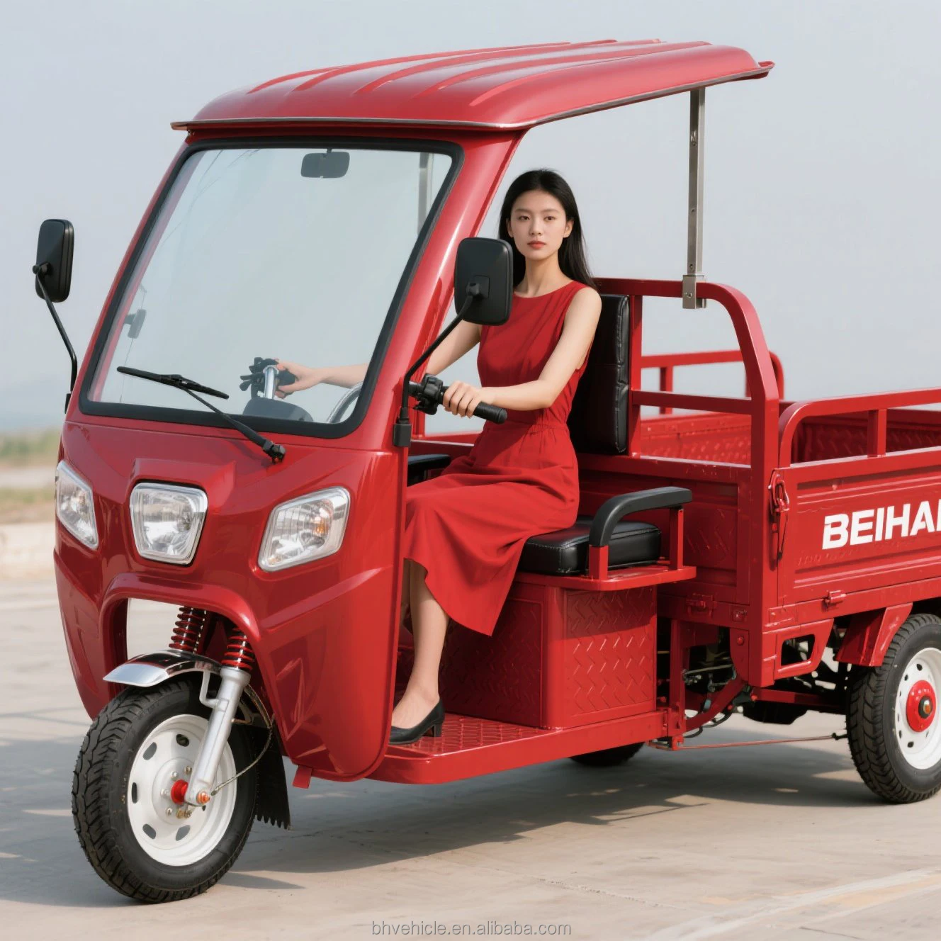 Fast Delivery Heavy Duty Electric Tricycle High Power Logistics Delivery