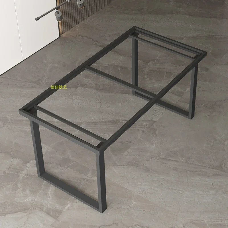 Built-in tile table legs marble feet rock slab dining bracket glass base supports simple dining table feet