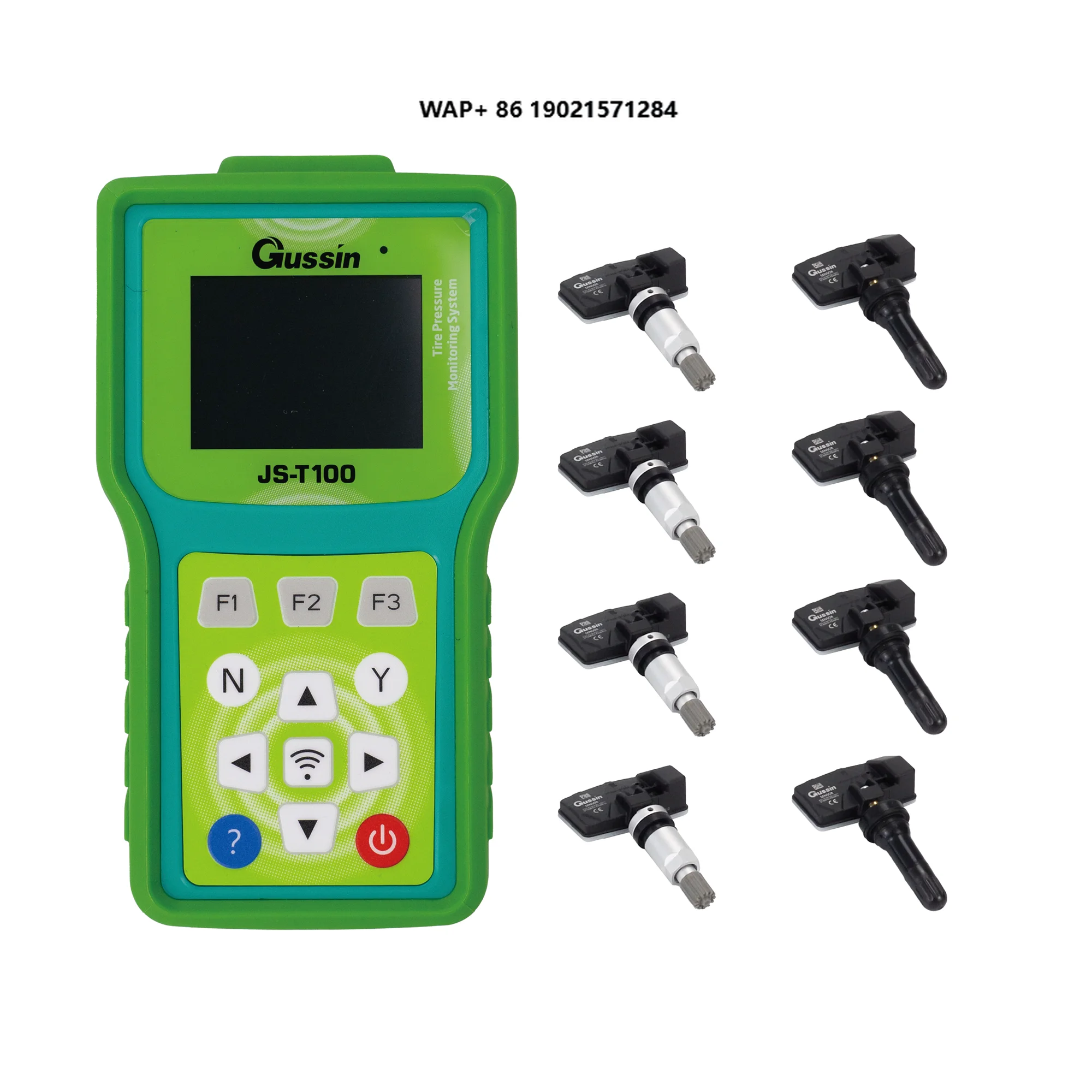 

New Customer Order Discount Gussin Programmable Universal Tpms Sensor Sales Promotion for 1 Programming Tool and 8 Sensors