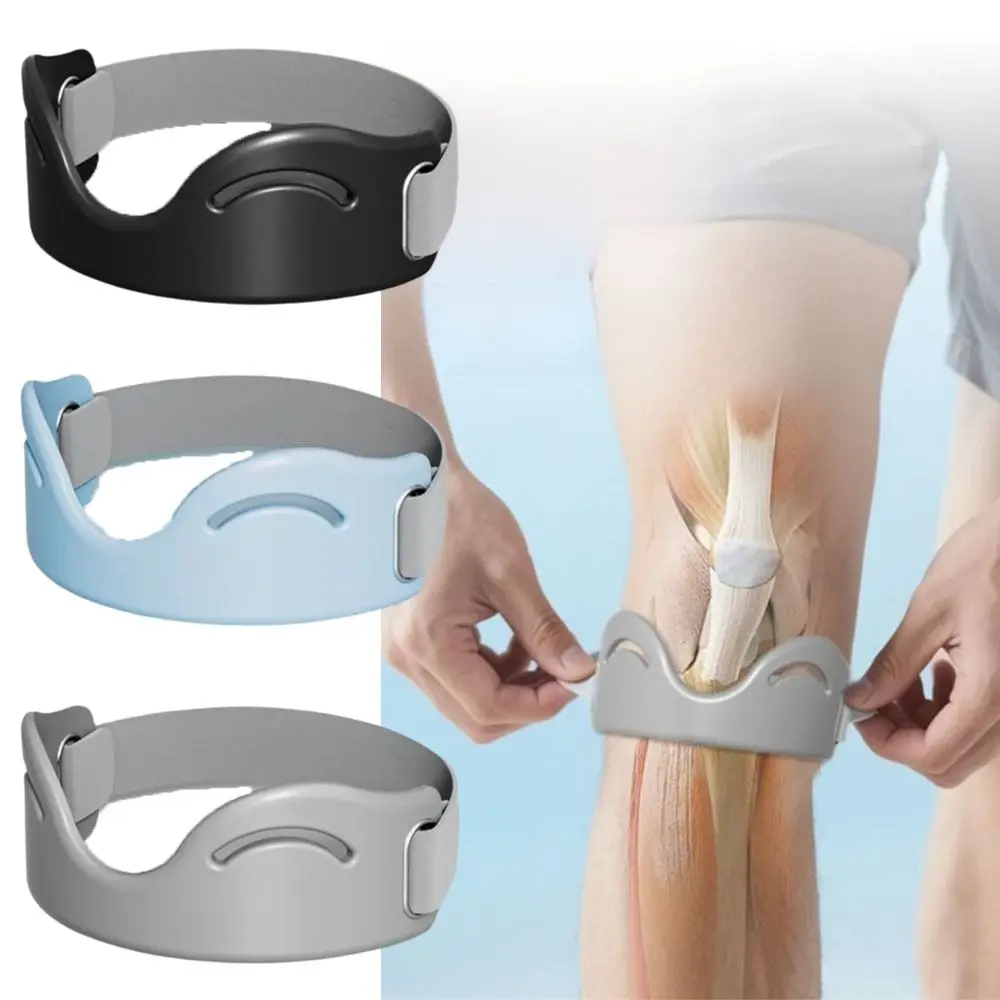 Silicone Patella Tendon Knee Straps Fixed Protection Knee Support Knee Sports Support Band Flexible Knee Care