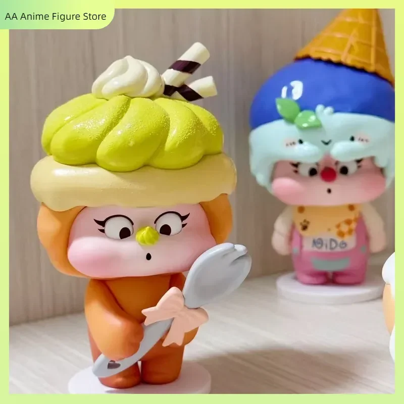 

Original Hot For Fans Collector Nido Sweet Head Series Mystery Box Trendy Handmade Desktop Ornament Kawaii Model Gift Toy