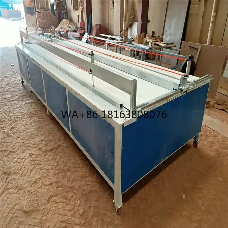Woodworking Automatic Platform Saw Board Edge Cutting Machine 45 Board Cutting Machine Woodworking Push Table Saw