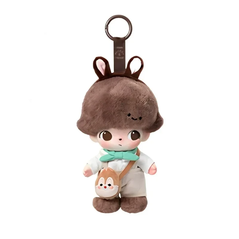 

Аутентичный POPMART, оригинальный виниловый плюшевый брелок серии DIMOO WORLD, экшн-кавай, аниме, милый маленький медвежонок, печенье