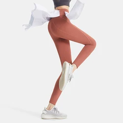 Leggings deportivos de cintura alta para mujer, pantalones de Yoga para correr, ropa deportiva para exteriores, ropa de gimnasio, pantalones de entrenamiento