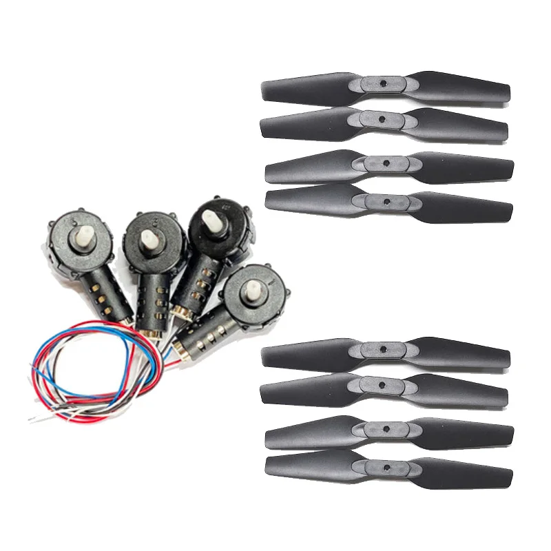 

RC Drone Propeller Blade Motor Base with Motor Engine Spare Part Kit for E99 K3 K3 Pro RC Drone FPV Quadrotor DIY Accessory