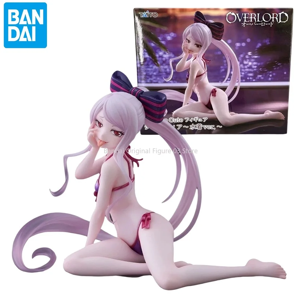 

Original Taito Anime Overlord Desktop Cute Swimsuit Shalltear Bloodfallen Renewal PVC Action Figure Model Gifts Collectible Toys