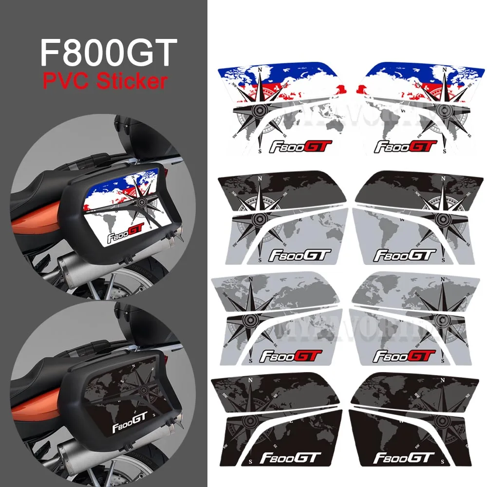 

Motorcycle For BMW F800GT F 800 F800 GT Decorative Protector stickers Luggage Cases Trunk Decal