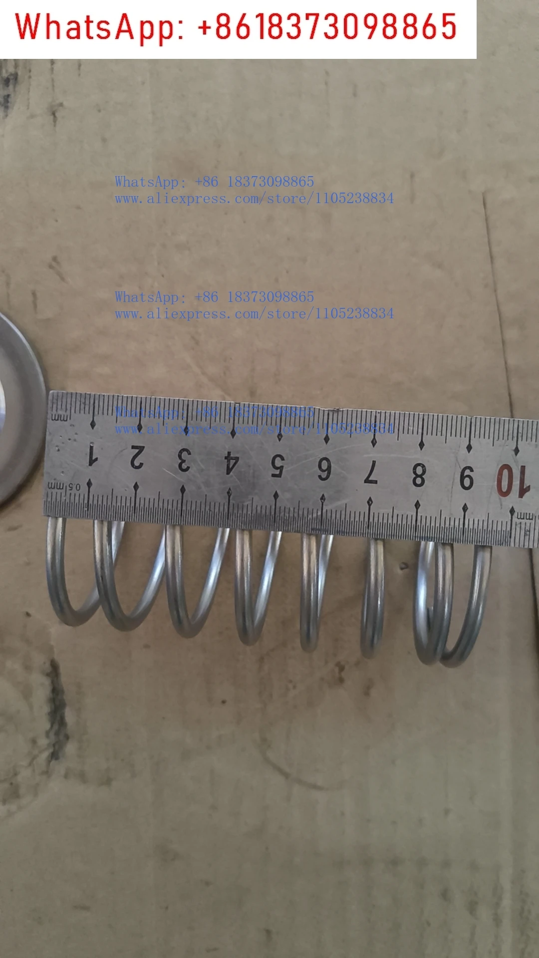 

Пружина клапана наливательной воды в бутылках 5шт.