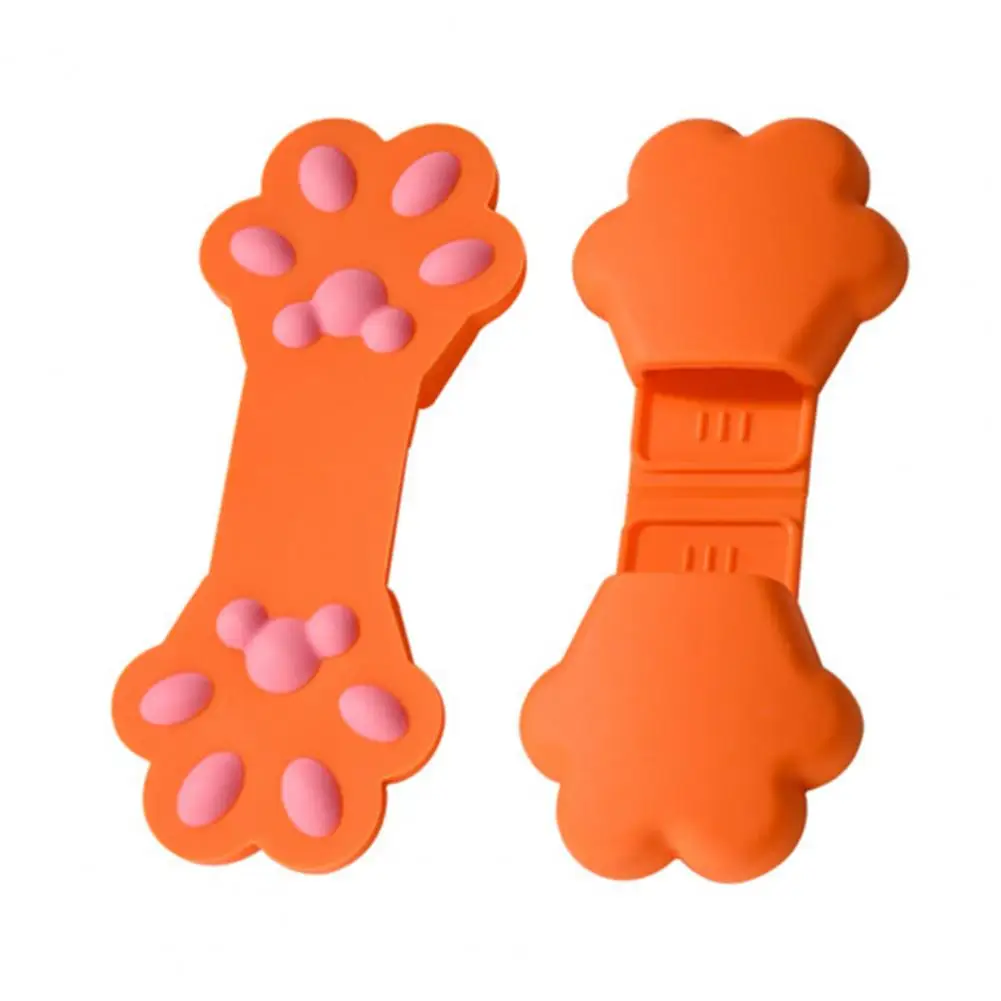 Anti-scalding Kitchen Accessories Cats Paw Set Clip Heat Resistant Cooking Mitts for Bread