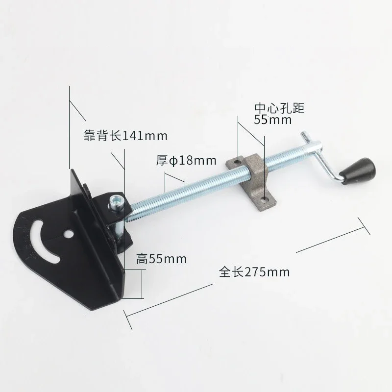 350 Profile Cutting Machine Accessory Fixture Assembly 14 inch 355 Steel Machine Workpiece Locking Device Without Clamp plate