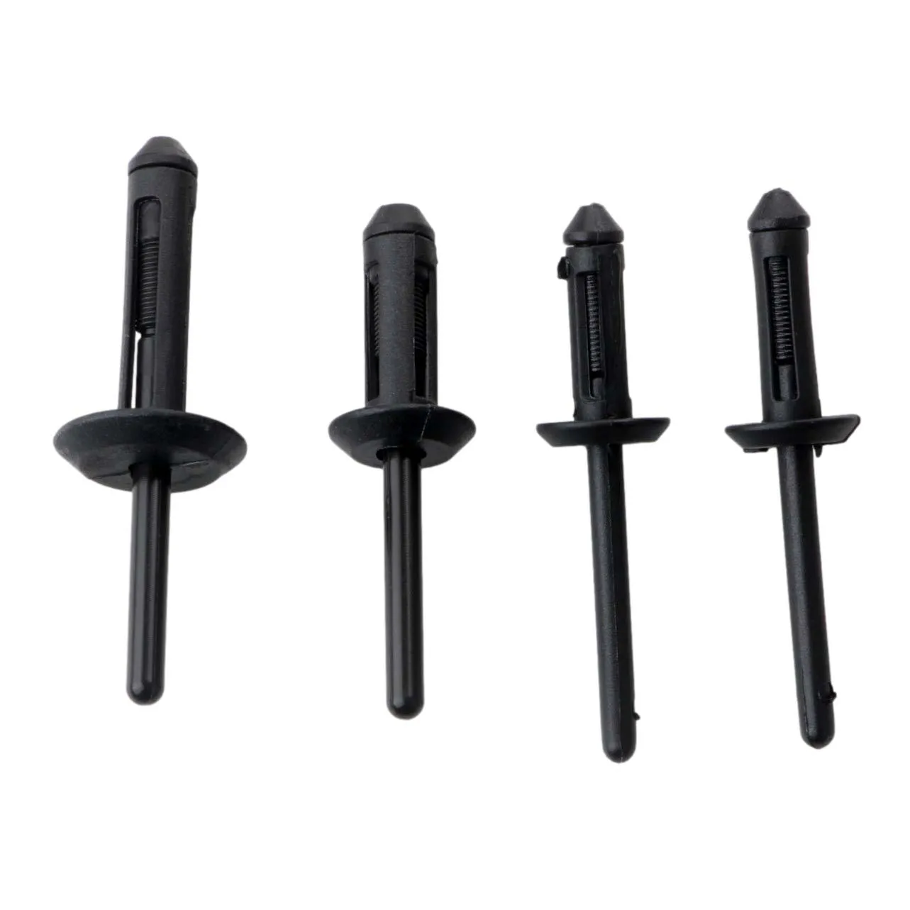 Set di pistole per rivetti in plastica Set rapido di pistole per rivetti in polietilene multifunzionali per il fissaggio di pannelli per porte e finiture automobilistiche Rivetti POM da 41 pezzi