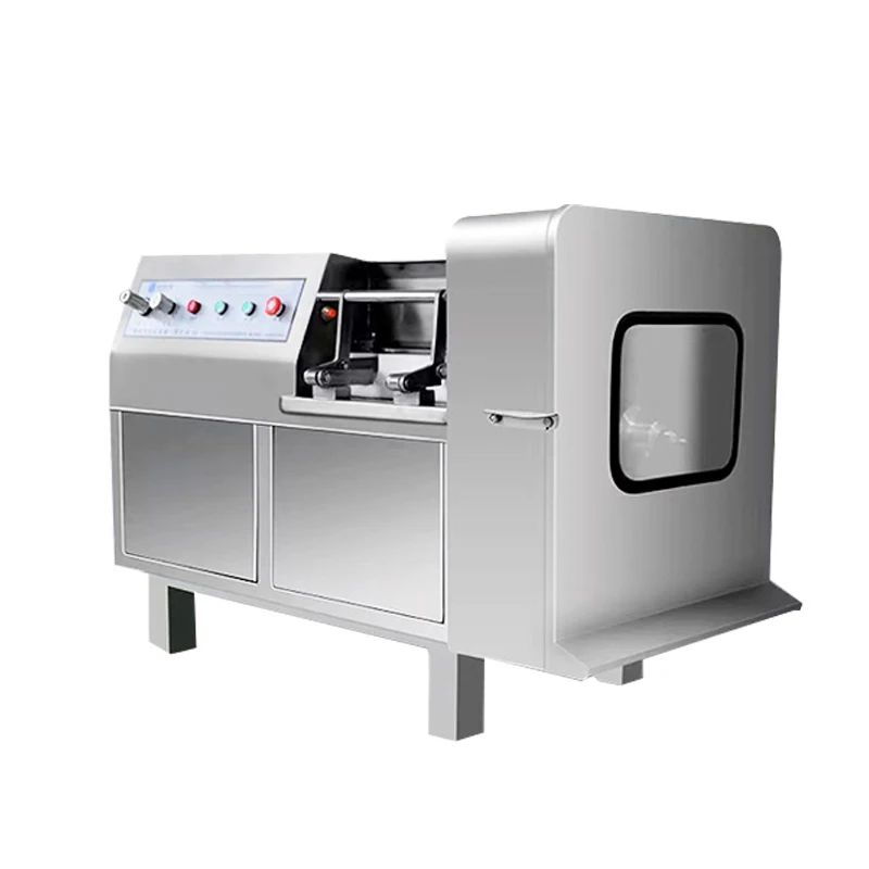 

110V 220V 380V Industrial Meat Dicer Sausage Cutter Pork Cube Cutting Machine