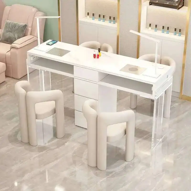 

Supplies Tables Professional Nail Equipment Acrylic Manicure Dust Collector Desk Nails Beauty Table Manicure Tafel Furniture