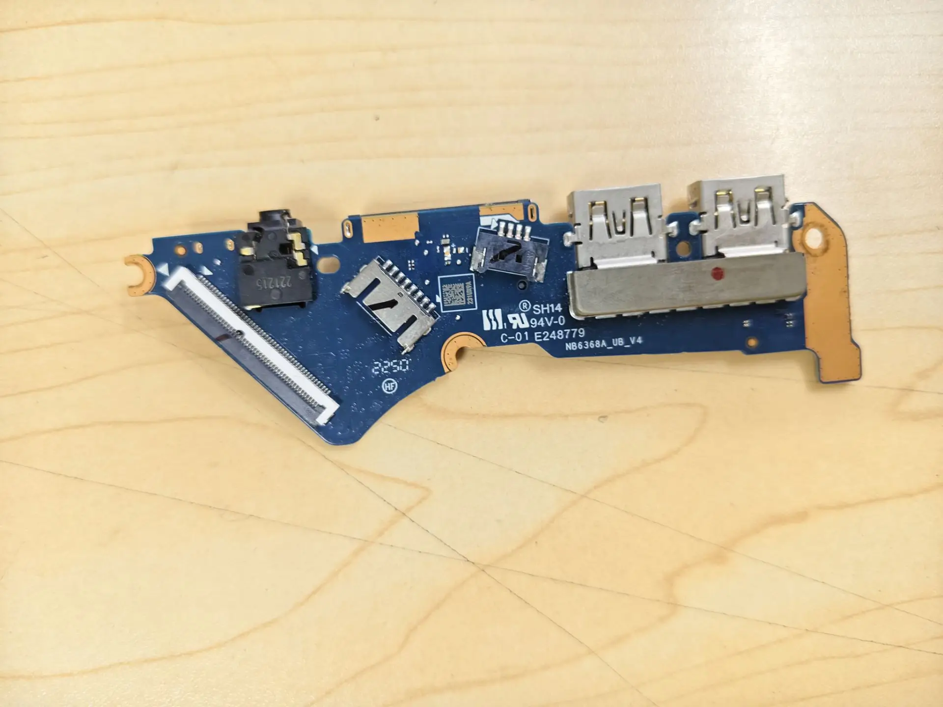 Used for Lenovo Ideapad 5 Pro 14 IRH8 14ARP8 NB6368A_UB_V4 USB IO Board 5C50S25509 USB Small Board, Switch Board