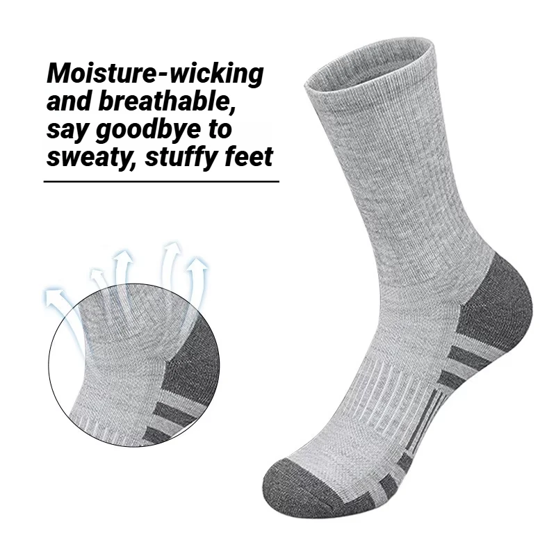 4 Pairs Sports Socks Cushioning Breathable Running High-Performance And Durable Outdoor For Men Women Men'S Gym Comfortable