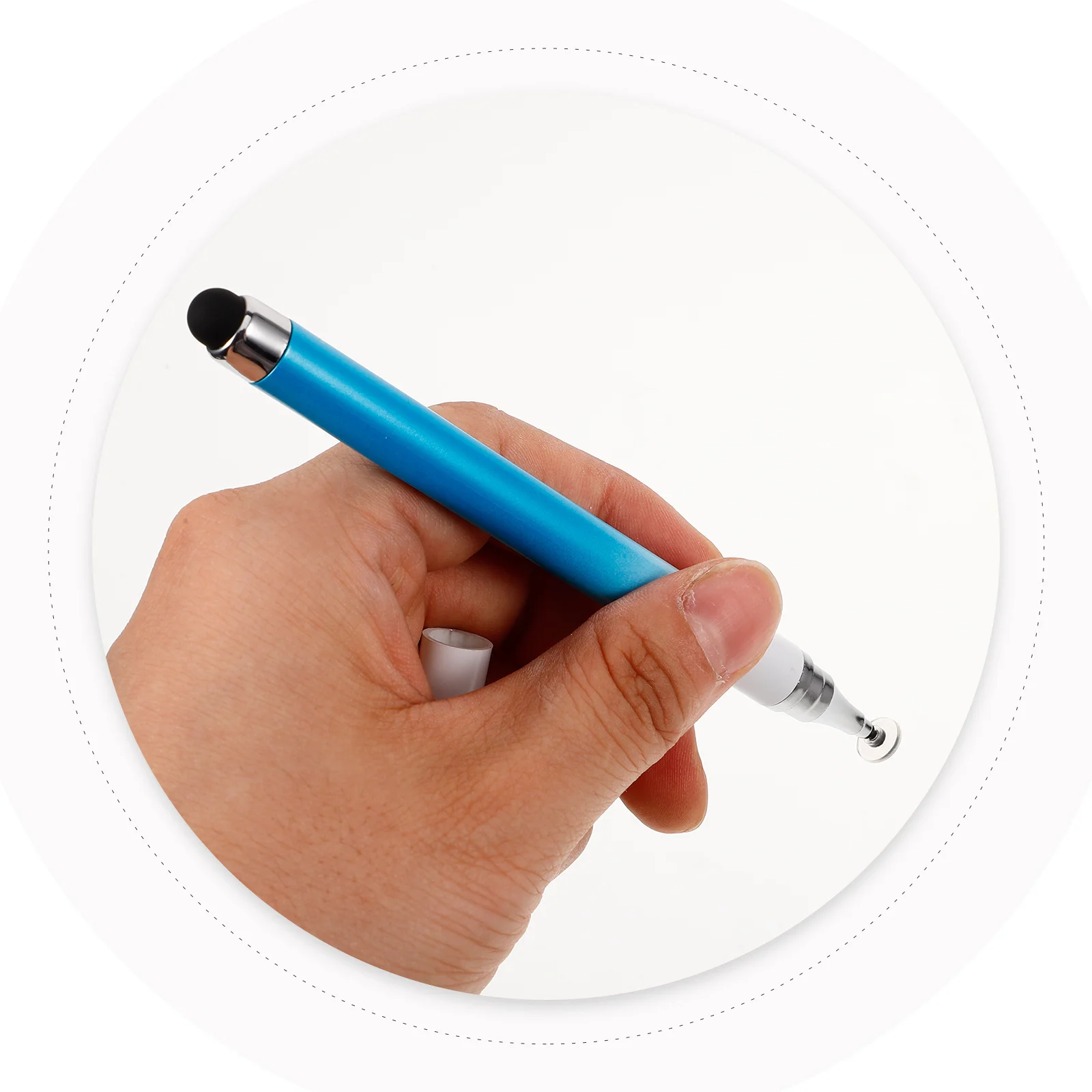 

10Pcs Capacitive Pen Universal Stylus Circle Touch Screen Pen for Phone Tablet Drawing Note Taking Precision Stylus