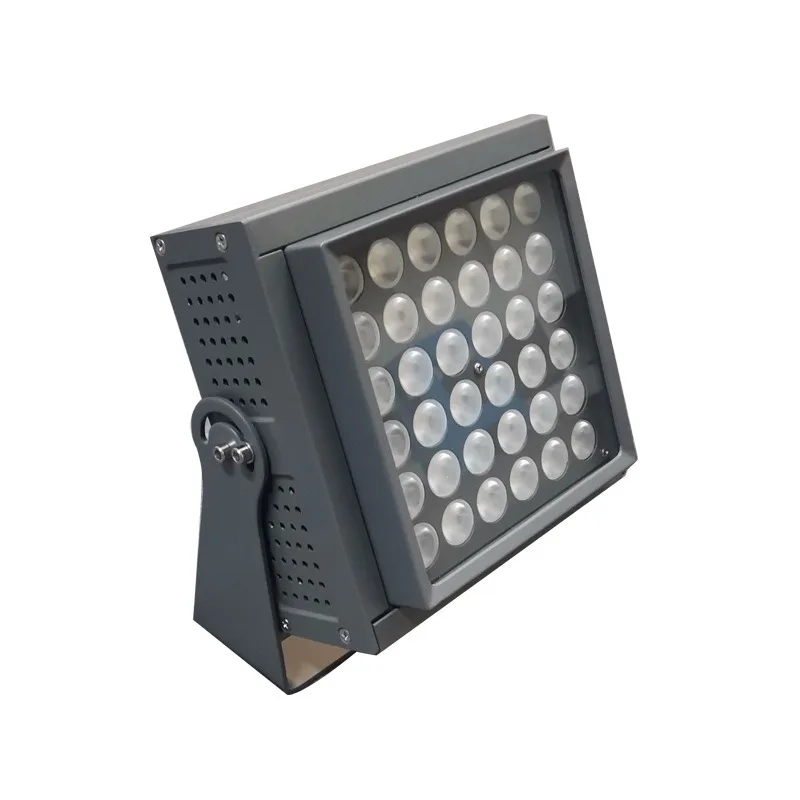 Flood light outdoor waterproof park courtyard, lighting RGB36-150 watt RGBW soft floodlight remote control festival