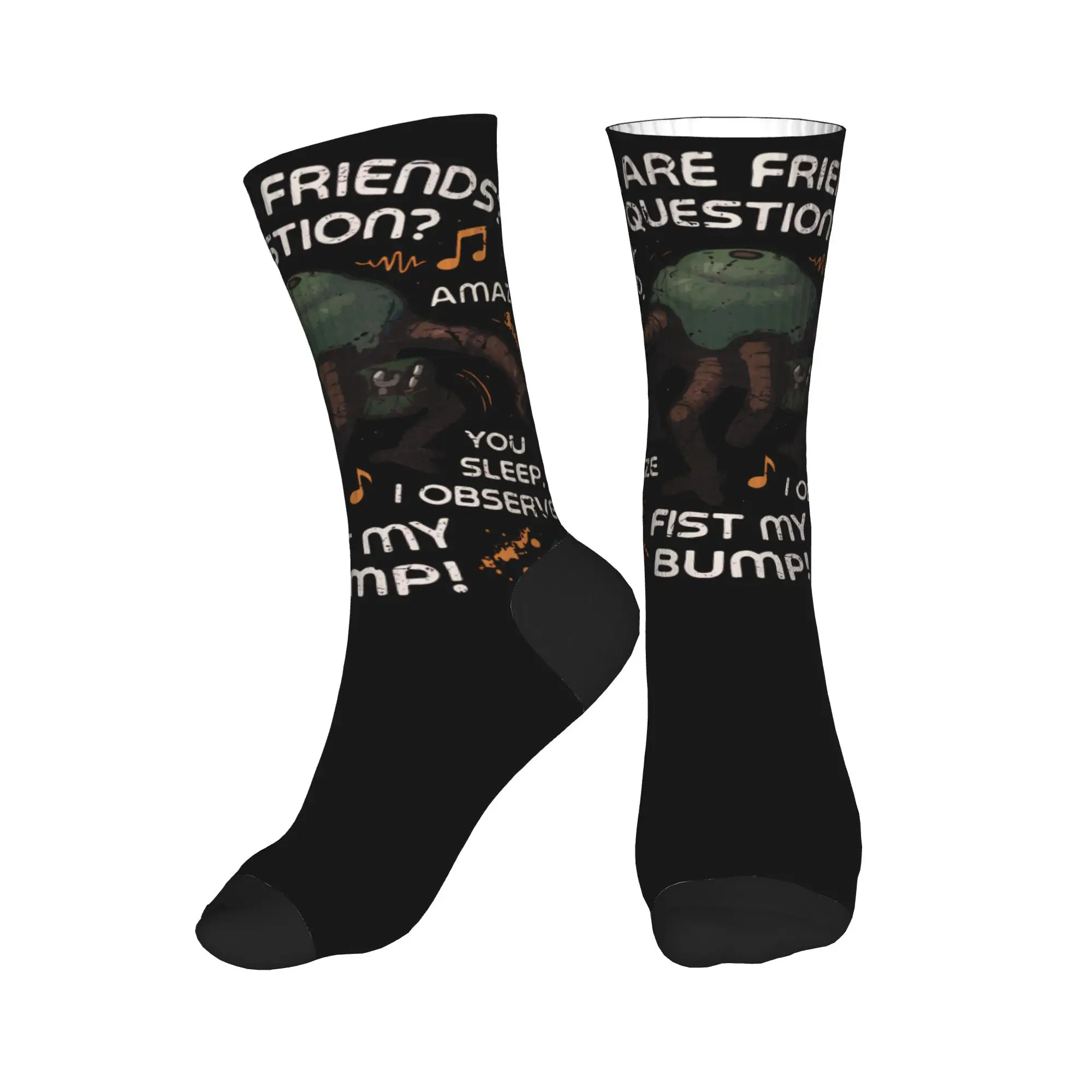 Project Hail Mary  Rocky Andy Weir Socks  Custom Stockings Anti Slip Men Socks Comfortable Winter Gothic Cycling Socks