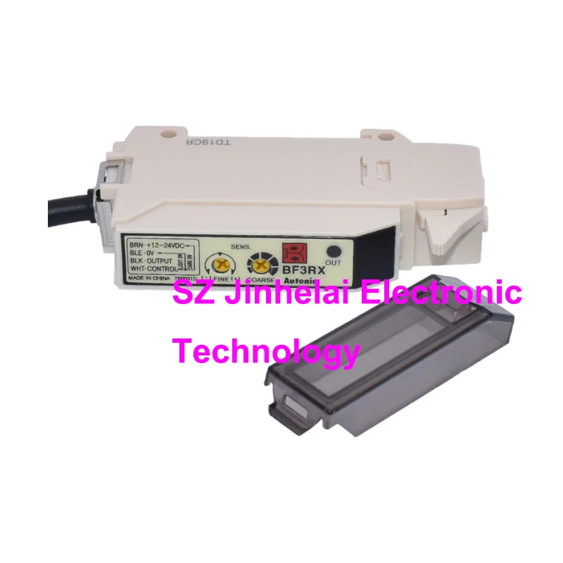 Nowy oryginalny Autonics wbudowany podwójny przełącznik fotoelektryczny regulacja czułości regulacja głośności wzmacniacze światłowodowe BF3RX BF3RX-P