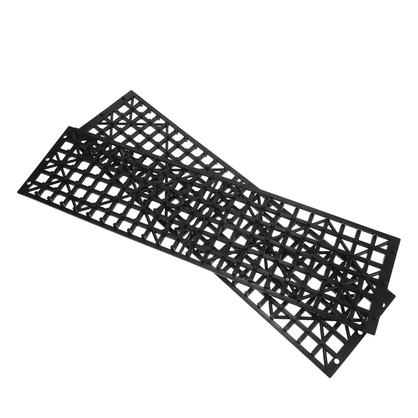 1Pair All- Folding Traction Boards for Cars Emergency Tire Grip Mats Snow Mud Sandstone Ice Offroad Vehicle Recovery