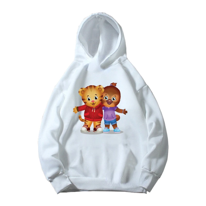 

Children’S Long Sleeve Fashion Hoodie Daniel Tiger’S Neighborhood Cartoon Print Boys/Girls Autumn Sweatshirt Kids Cute Clothes