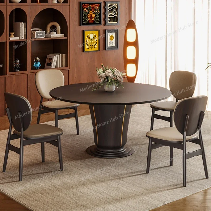 Designer Coffee Table Round Marble Dining Luxury Modern Rooms Room Reception Muebles Tables Dinning Cafe Kitchen Multifunction