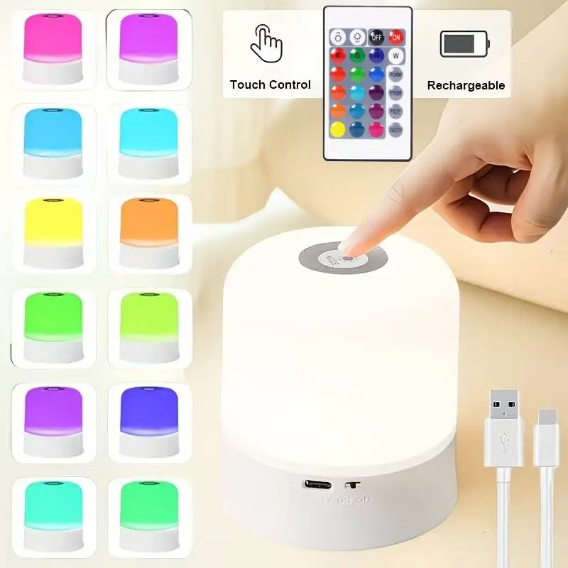 Bedlight, Nightlight, Charging Touch Photography Light, Companion Sleep, Baby Feeding Light, Atmosphere Light, Bedroom Long Rang