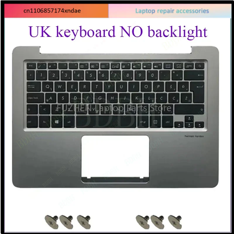 For RX310U U310U UX310 UX310U RX310 Laptop LCD Rear Cover/Front Frame/Palm Pad Keyboard/Bottom Cover/Hinge