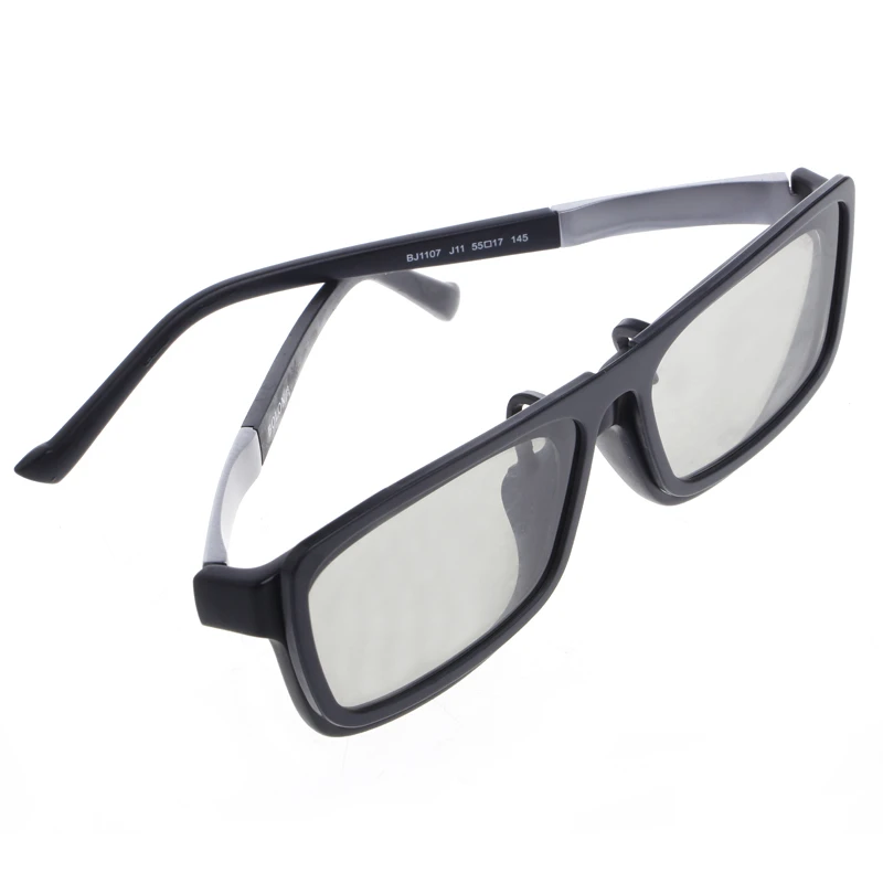 0.2mm 3D Stereo Glasses Passive Circularly Polarized Unisex 3D Glasses Support Polarized 3D for Most Domestic Cinemas