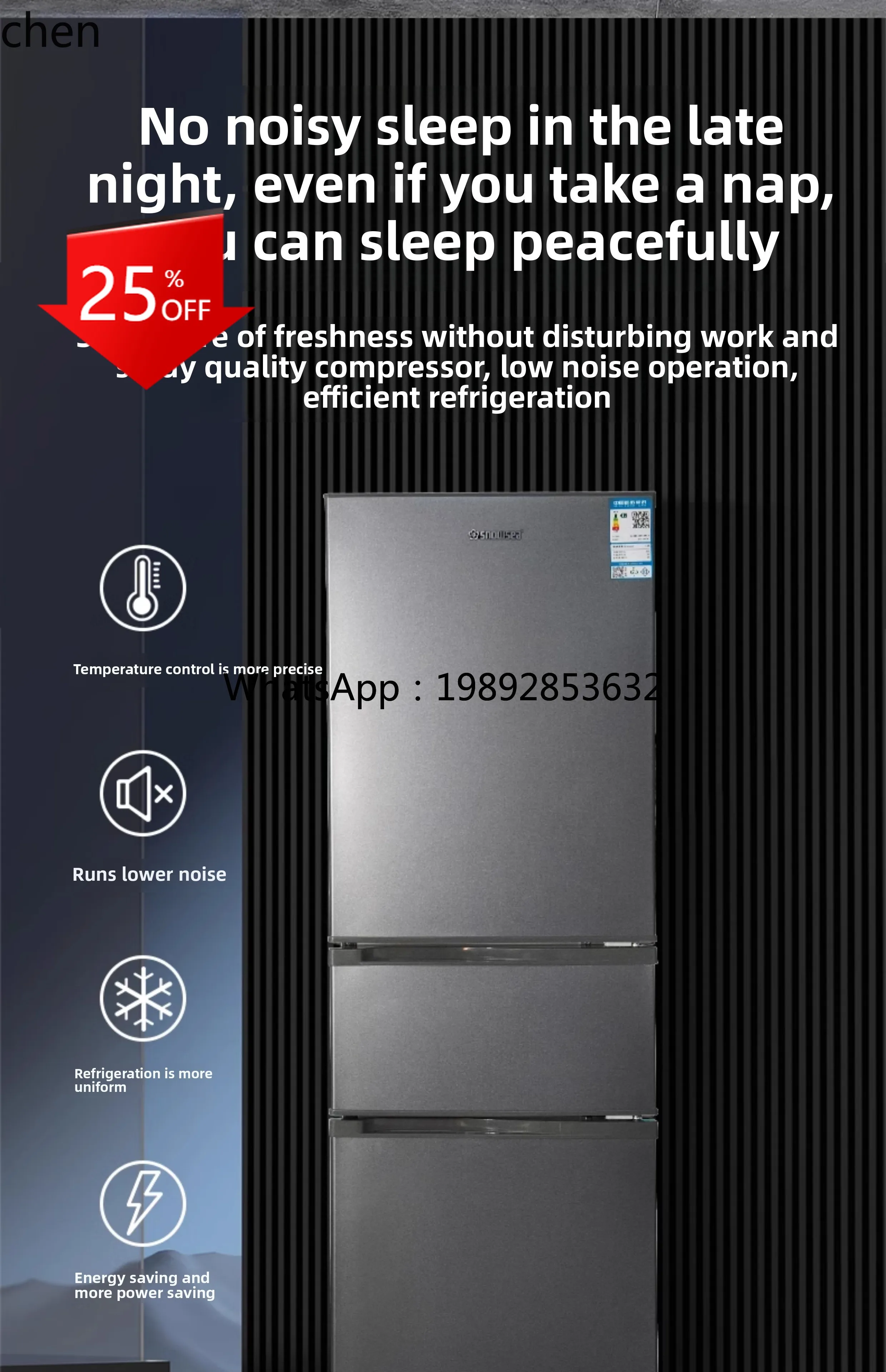 

household double door three door large capacity refrigeration and freezing energy saving first-class energy efficiency