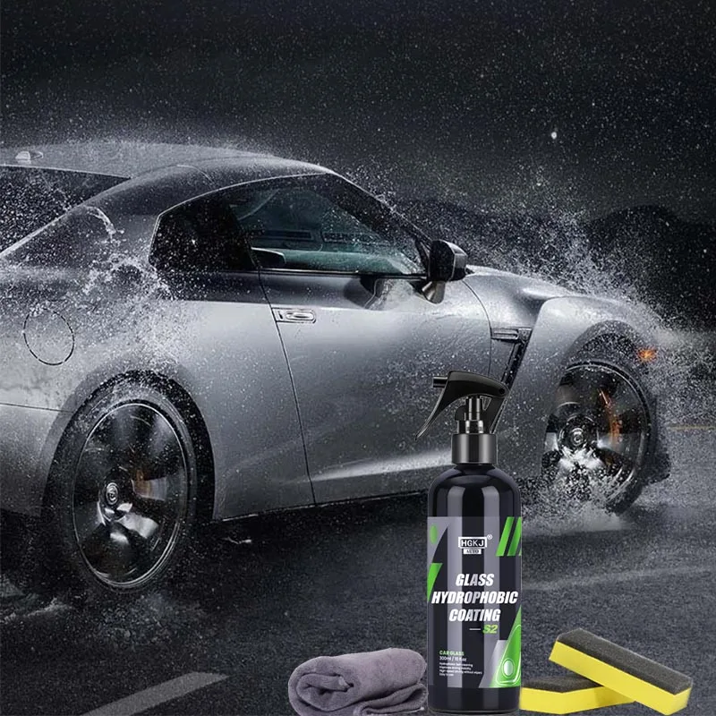 Anti-rain For Car Glass Water-repellent Anti-fog Coating HGKJ S2 Windsreen Waterproof Spray Auto Accessories