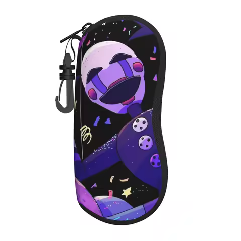 FNAF At Freddys The Puppet Glasses Case Unisex Student Box Glasses Protector Ultra Eye Contacts Case