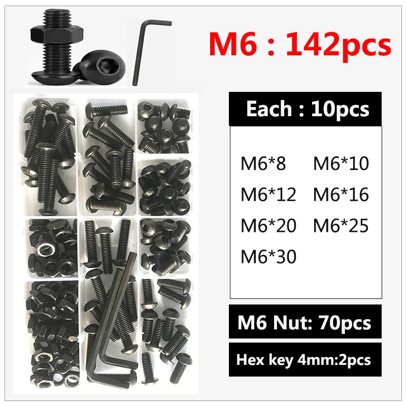 M6 (142pcs)
