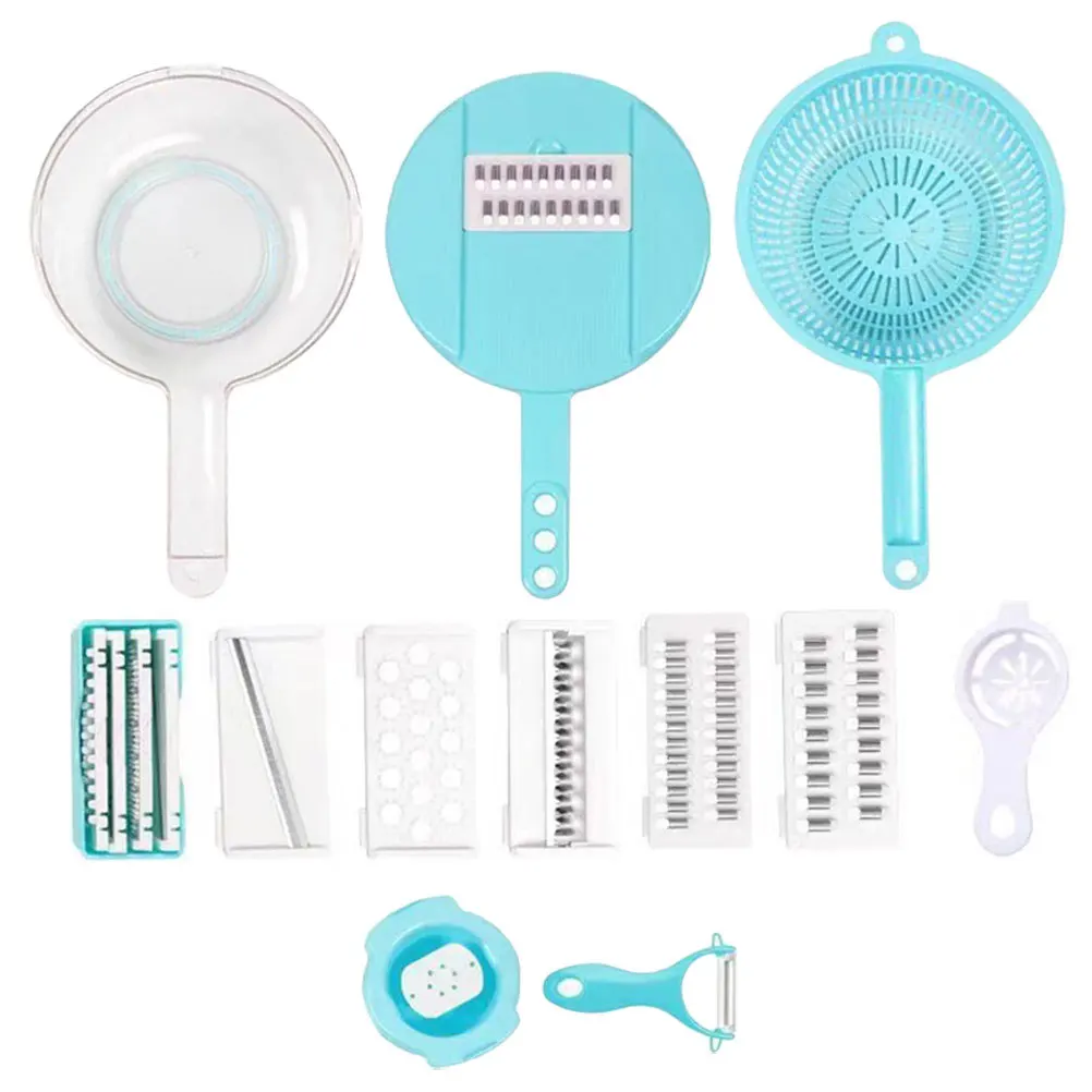 

1 set Chopper Slicer Grater Tool Kitchen Gadgets Manual Food Cutter For Garlic Tomato Cheese Potato Carrot Vegetable Shredder