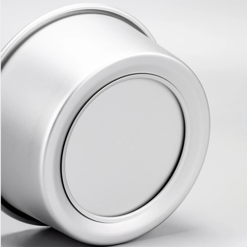 케이크 몰드 탈착식 바닥 알루미늄 합금 원형 시폰 케이크 팬, 주석 베이킹 논스틱 치즈 몰드 트레이 도구