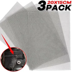 Car Bumper Stainless Steel Welded Wire Repair Mesh Repair Hole Crack Repair Mesh Body Heat Resistant Metal Mesh Auto Parts