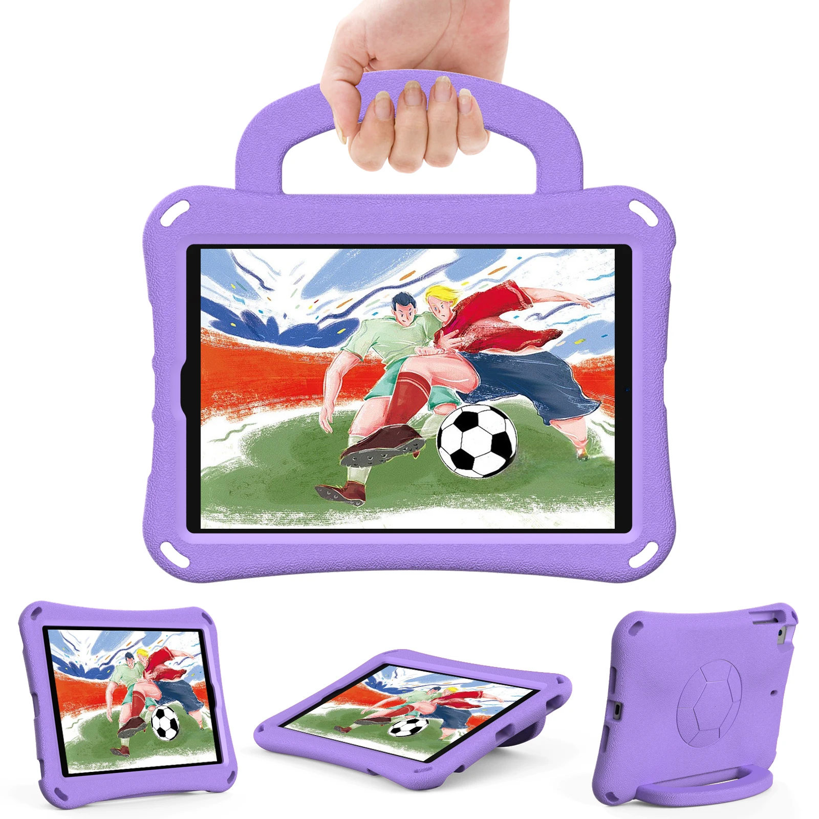 Tablet Cover For iPad 10th Gen 10.2 9th 8th 7th 9.7 6th 5th Pro 11 2018 Air 5 4 10.9 Mini 5 4 3 2 1 Stand Shockproof Kids Case