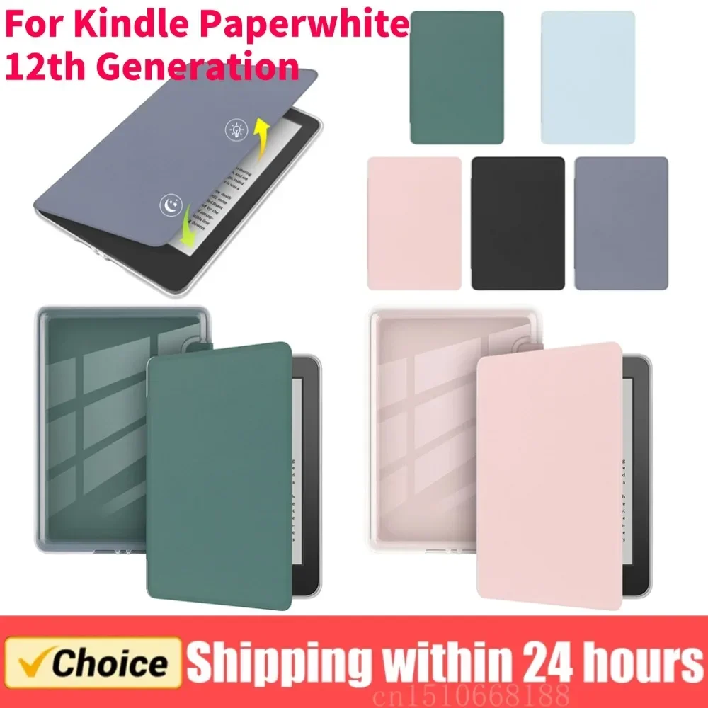 

7 inch Acrylic Case Cover for Kindle Colorsoft Signature Edition for Kindle Paperwhite 12th Gen Case 2024 Signature Edition