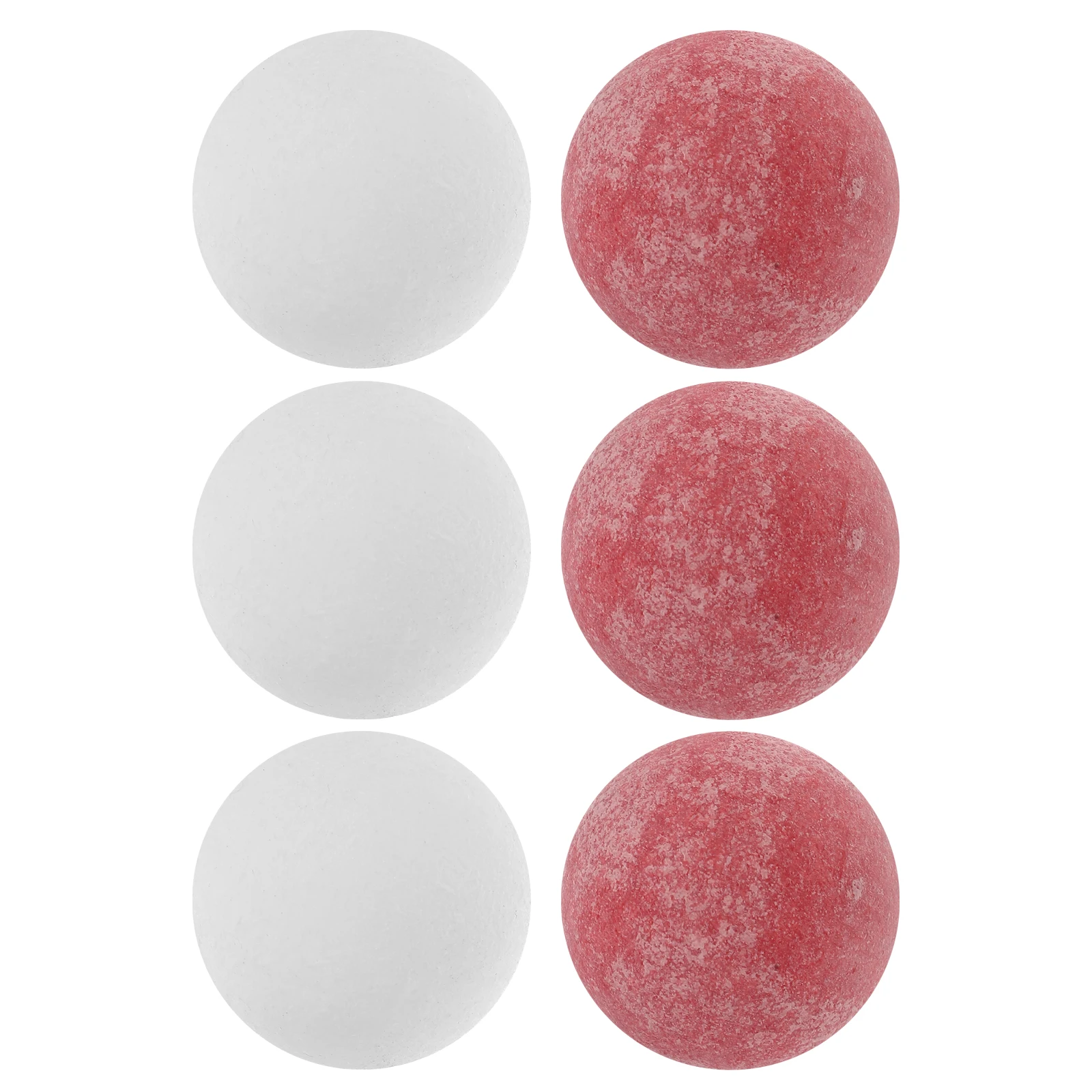 

6 Pcs Table Football Replacement Foosball Balls Foose Machine Accessories Mini Parts