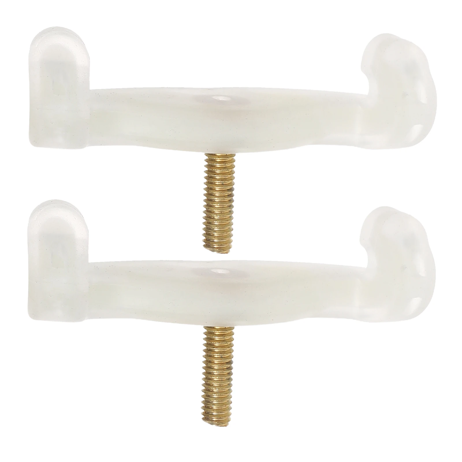 

2pcs Shoulder Rest Feet For 1/2 Size Violin Replacement Parts Anti-Slip Design Easy Installation Comfortable Material Protective