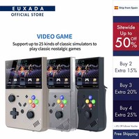 R43 Pro Retro Handheld Video Game Console HD 4.3 Inch LED Screen Original 3D Home 4K Large PSP PS1 Built-in 25 Simulators